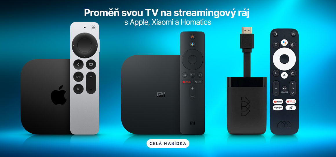 Premeň svůj TV na streamingový ráj s Apple, Xiaomi a Homatics