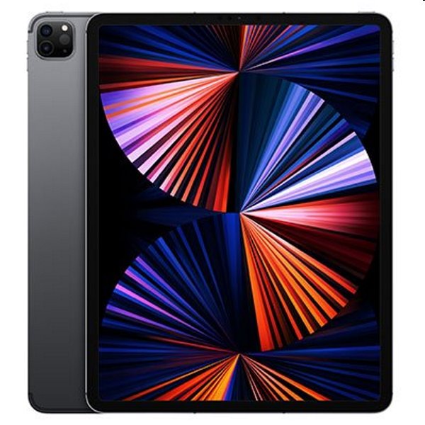 Apple iPad Pro 12.9" (2021) Wi-Fi + Cellular 128GB, space gray, Třída A – použité, záruka 12 měsíců