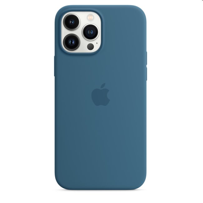 Apple iPhone 13 Pro Max Silicone Case with MagSafe, blue jay