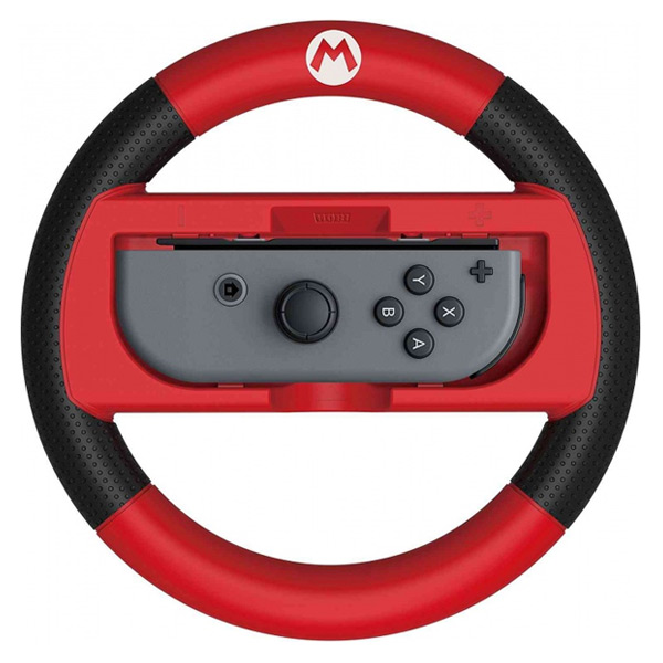 HORI Nintendo Joy-Con Wheel Deluxe, volant s držákem pro ovladač Joy-Con - Mario