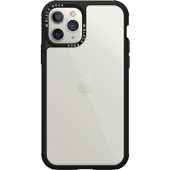 Pouzdro Black Rock Robust Transparent pro Apple iPhone 11 Pro, Black - OPENBOX (Rozbalené zboží s plnou zárukou)