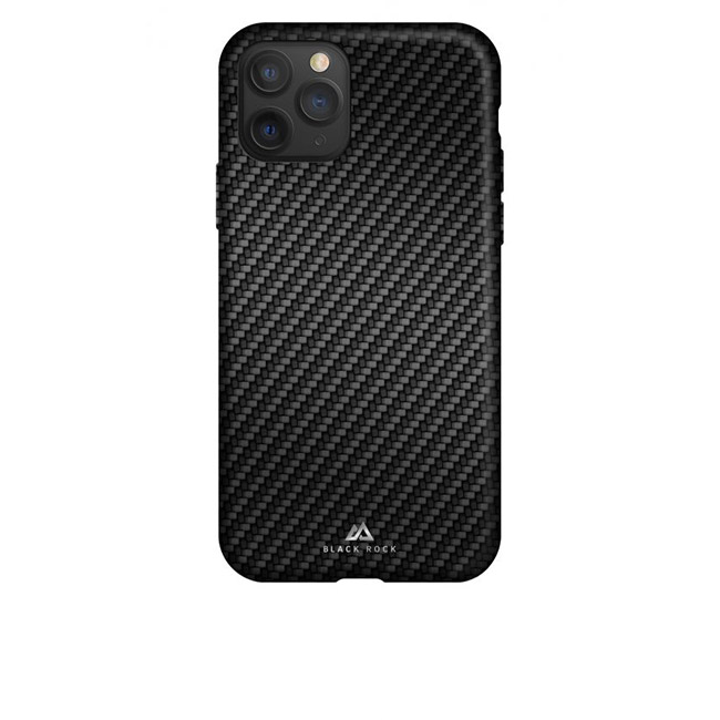 Black Rock Robust Real Carbon iPhone 11 Pro Max, Black - OPENBOX (Rozbalené zboží s plnou zárukou)