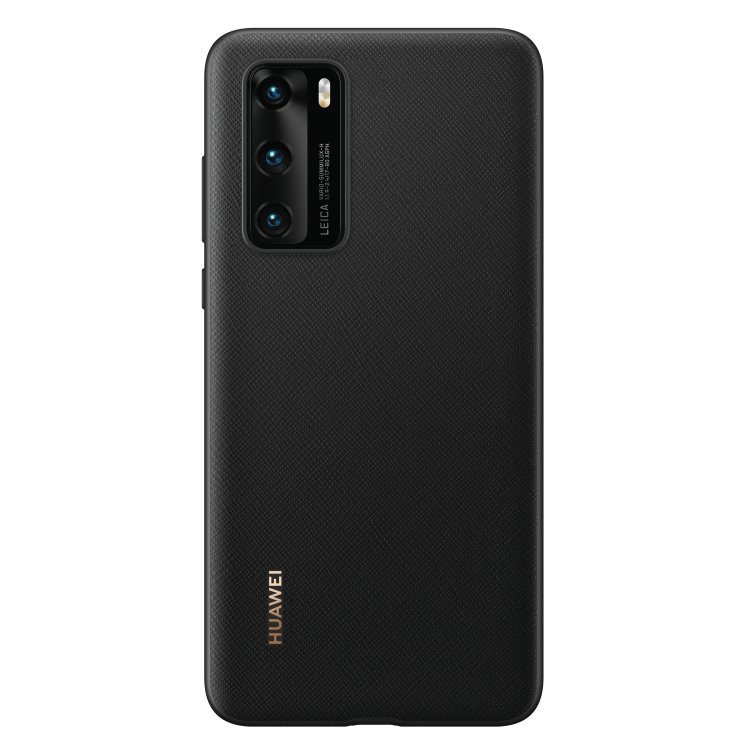 Pouzdro originální Protective Cover pro Huawei P40, černé - OPENBOX (Rozbalené zboží s plnou zárukou)