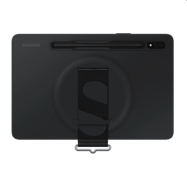 Pouzdro Silicone Strap Cover pro Samsung Galaxy Tab S8, black