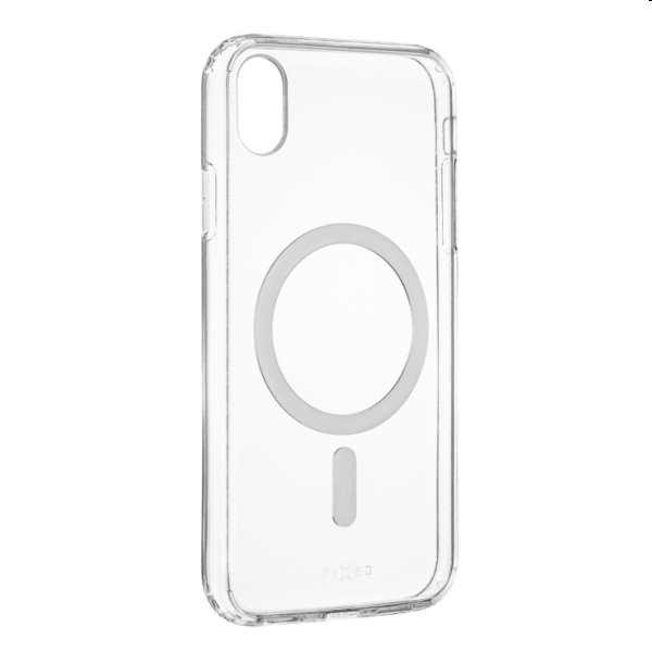 FIXED MagPure Zadní kryt s podporou MagSafe pro Apple iPhone XR, transparetntní