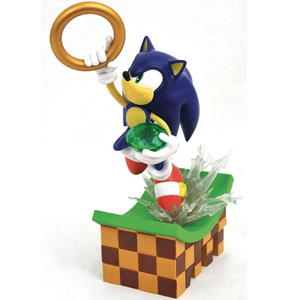 Diamond Sonic The Hedgehog Sonic Gallery PVC Statue