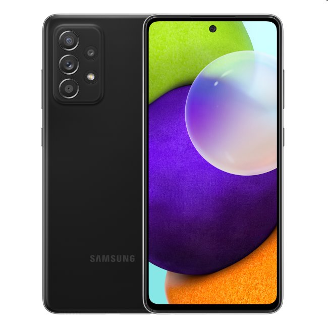 Samsung Galaxy A52 5G - A526B, 6/128GB | Black, Třída B - použité, záruka 12 měsíců