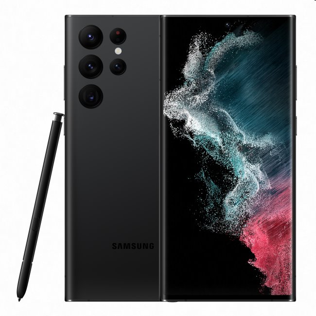 Samsung Galaxy S22 Ultra, 8/128GB, black, Třída B - použité, záruka 12 měsíců