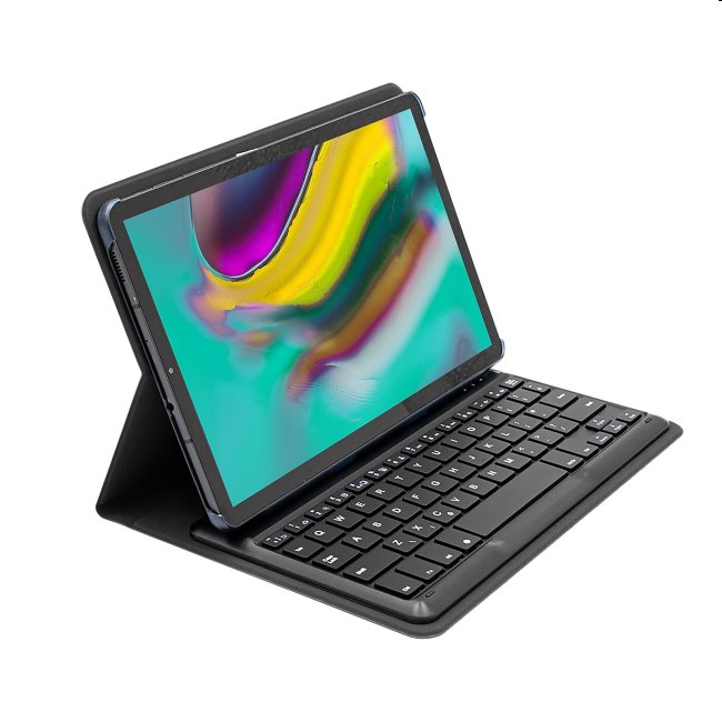 Pouzdro kožené s klávesnicou pro Samsung Galaxy Tab S6 Lite, black