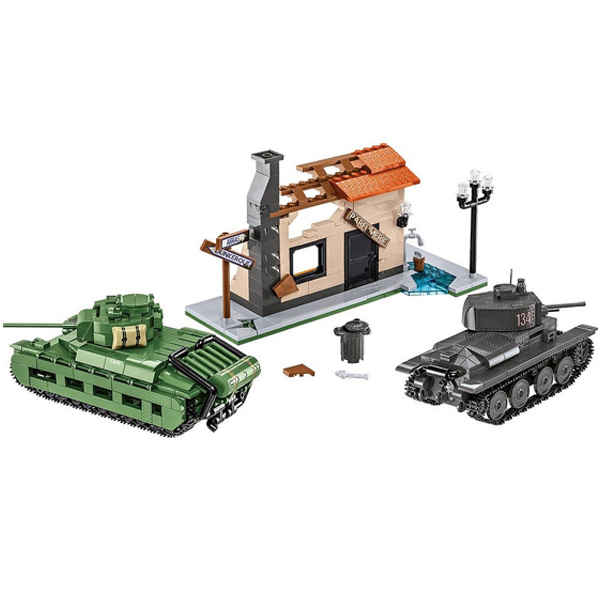 Cobi World War II PANZER 38 (T) & MATILDA