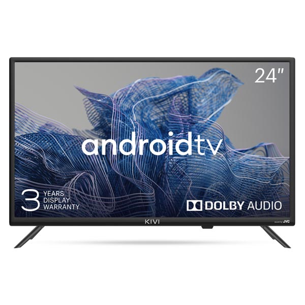 Kivi TV 24H750NB, 24" (61 cm), HD LED TV, Google Android TV, černý
