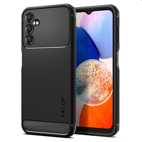 Pouzdro Spigen Rugged Armor pro Samsung Galaxy A14 5G, černé