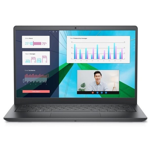 DELL Vostro 3430 14" FHD i3-1305U 8 GB 256 GB SSD Intel UHD FPR 3Cell Win11Pro 3Y Basic OS