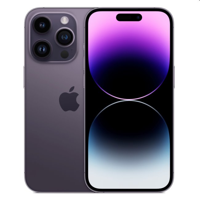 Apple iPhone 14 Pro Max 128GB, deep purple, Třída C - použité, záruka 12 měsíců