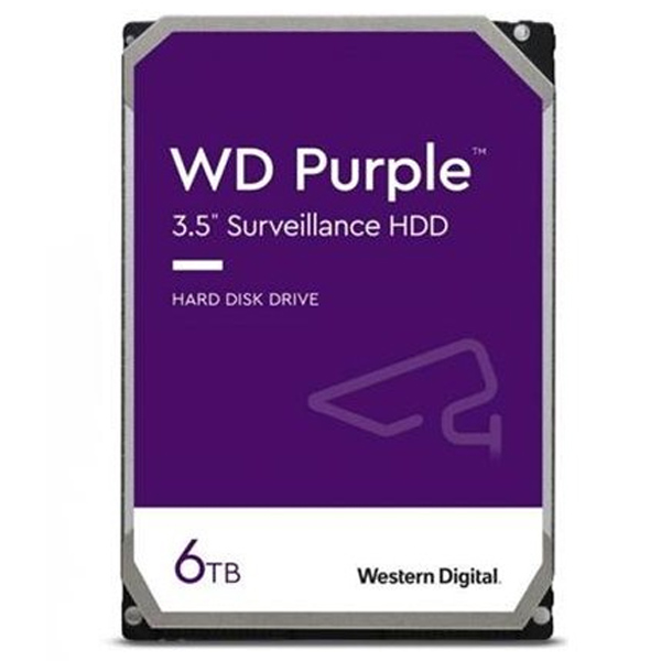 WD Purple NVR HDD 6 TB SATA