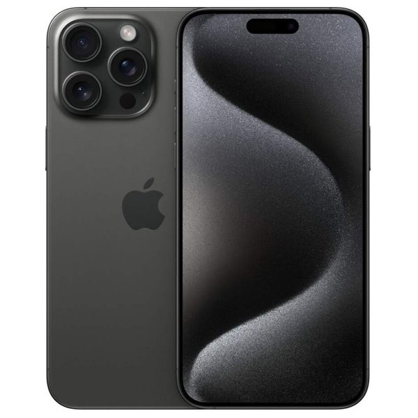 Apple iPhone 15 Pro Max, 512GB, titánová černá, Třída B - použité, záruka 12 měsíců