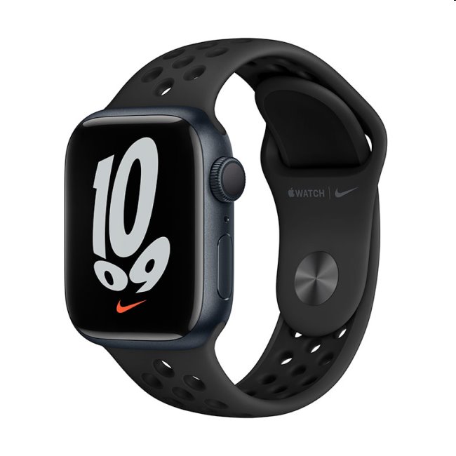 Apple Watch Series 7 GPS | Nike (45mm), midnight, Třída B - použito, záruka 12 měsíců