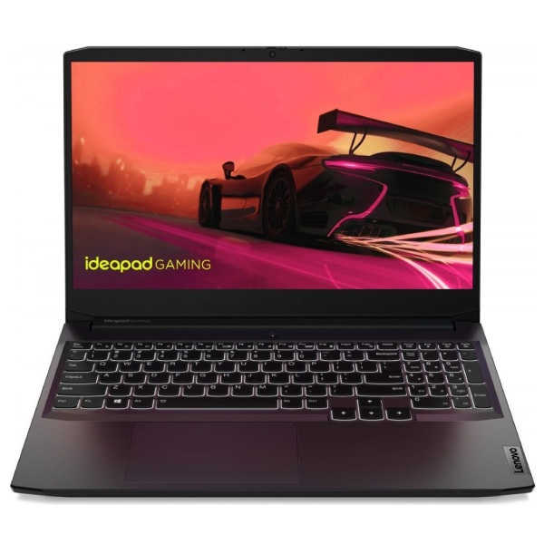 Lenovo IdeaPad Gaming 3 15ACH6, Ryzen5 5500H, 16/512 GB-SSD, 15,6" FHD IPS, AG RTX2050-4 GB, DOS, Shadow Black