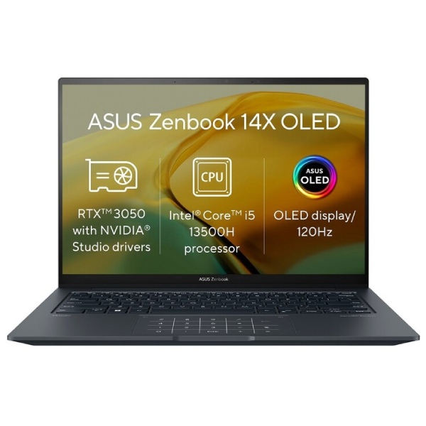 ASUS Zenbook i5-13500H/16GB/1TB SSD/RTX3050/14,5" WQXGA/Win11Home/Grey