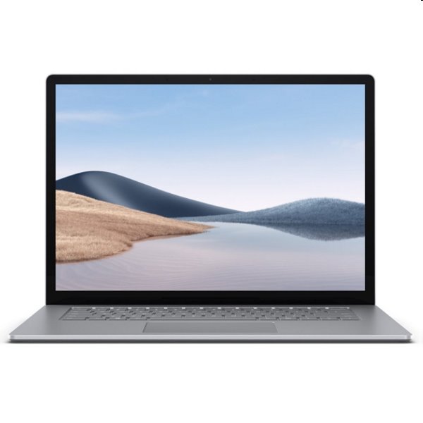 Microsoft Surface Laptop 4 15" 8/256GB R7, platinum, vystavený, záruka 21 měsíců