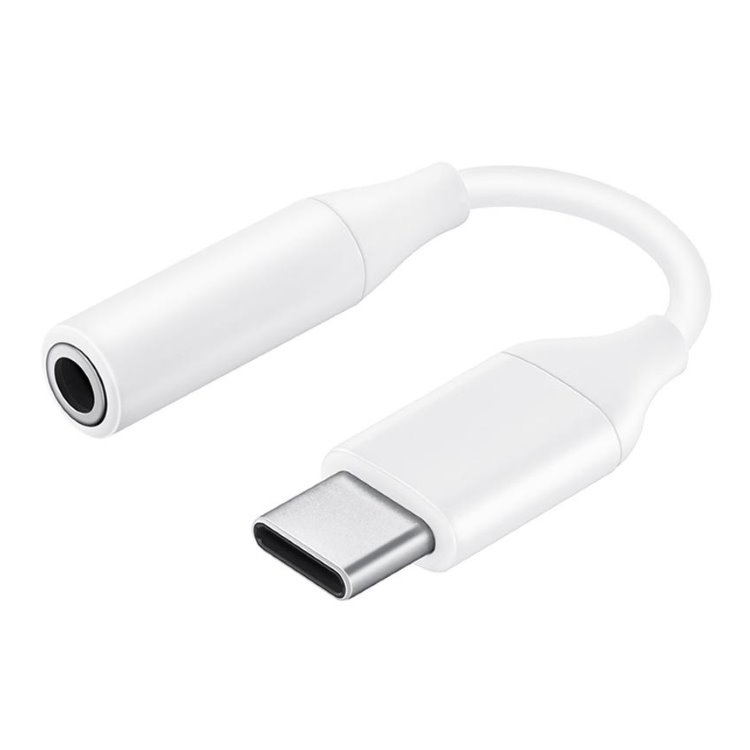 Samsung Redukcia z USB-C na 3,5 mm jack, bílý, rozbalený, záruka 24 měsíců