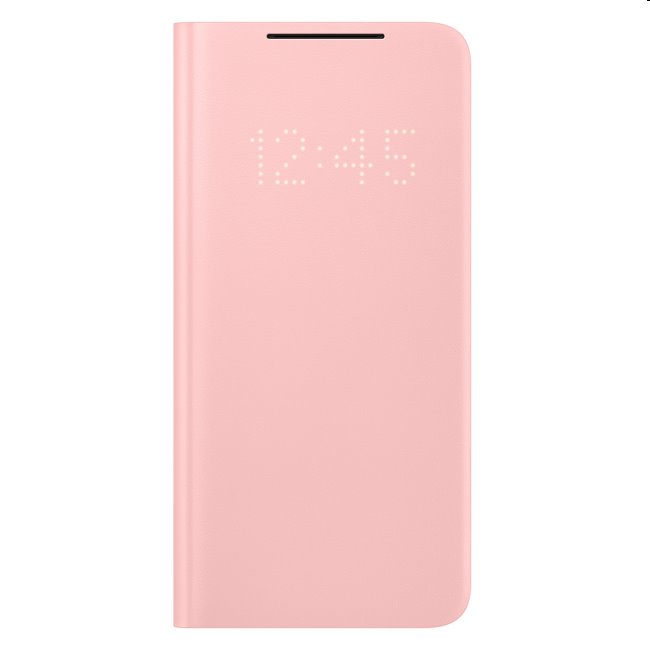 Samsung LED View Cover S21 Plus, pink, použitý, záruka 12 měsíců