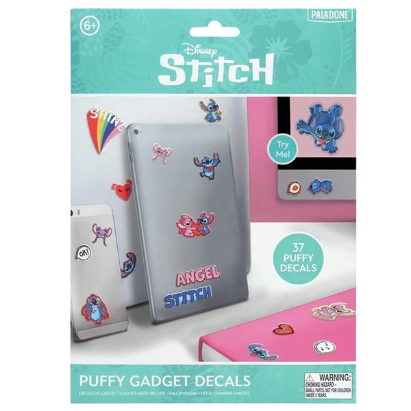 Disney Stitch Puffy Gadget Decals (37 pcs)