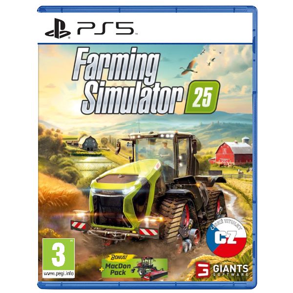 Farming Simulator 25 CZ PS5