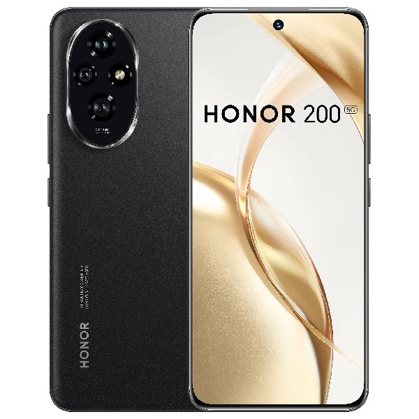 Honor 200, 8/256GB, černý, nové zboží, neotvřené balení