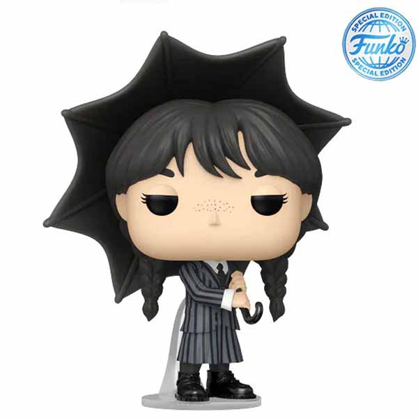 POP! TV: Wednesday Addams with Umbrella (Wednesday) Special Edition