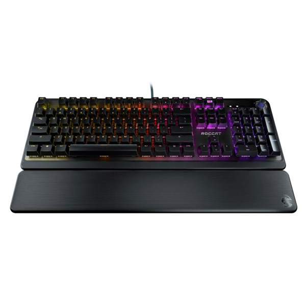 Roccat Pyro Mechanical Gaming Keyboard, Red Switch, US Layout, Black, použitý, záruka 12 měsíců