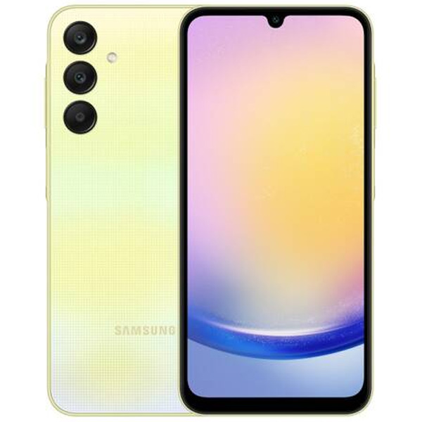 Samsung Galaxy A25 5G, 6/128GB, yellow, Třída A – použité, záruka 12 měsíců