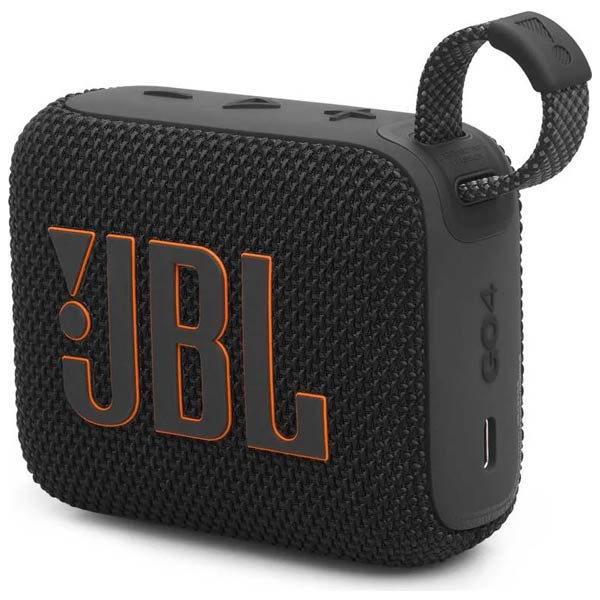 JBL GO 4 prenosný reproduktor, černý