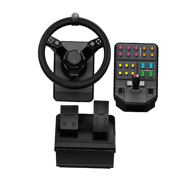 Logitech G Heavy Equipment Bundle Farm Sim Controller, použitý, záruka 12 měsíců