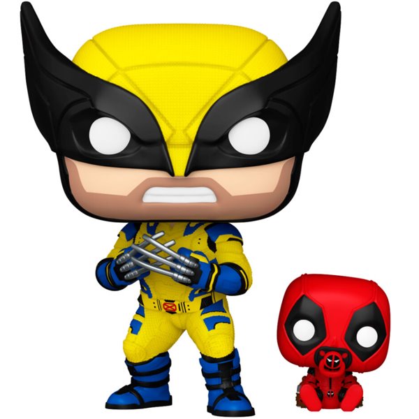 POP! Deadpool & Wolverine: Wolverine with Babypool (Marvel), použitý, záruka 12 měsíců