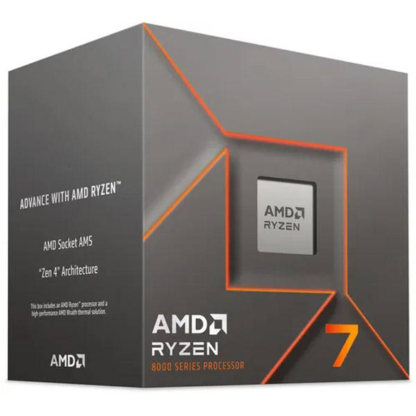 AMD Ryzen 7 8700F (až 5,0GHz / 24MB / 45-65W / AM5) Box s chladičem