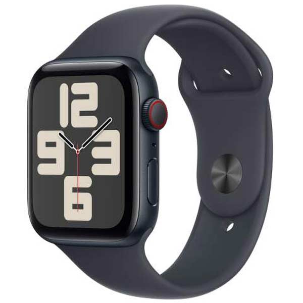 Apple Watch SE GPS + Cellular 40mm Midnight Aluminium Case with Midnight Sport Band - M/L