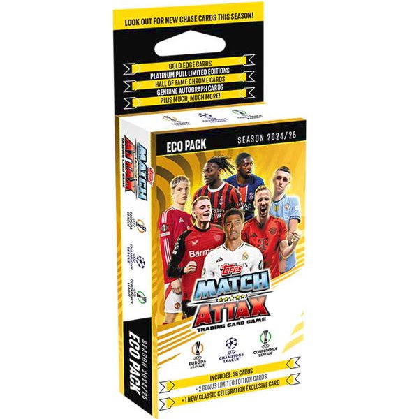 Fotbalové karty  Topps Match Attax TCG 2024/25 UCC Eco Pack