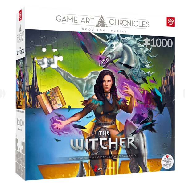 Good Loot Puzzle Game Art Chronicles The Witcher Yennefer & Salvador Dali 1000 pcs