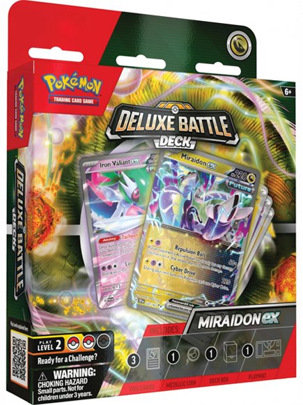 Kartová hra Pokémon TCG: Deluxe Battle Deck Miraidon ex (Pokémon)