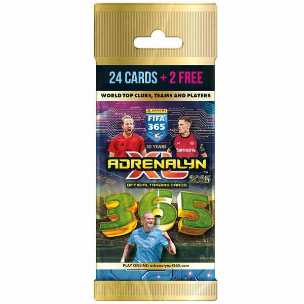 Panini FIFA 365 2024/2025 Adrenalyn Karty FATPACK