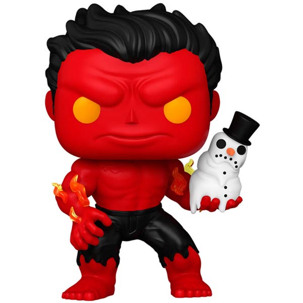 POP!: Red Hulk with Snowman (Marvel)