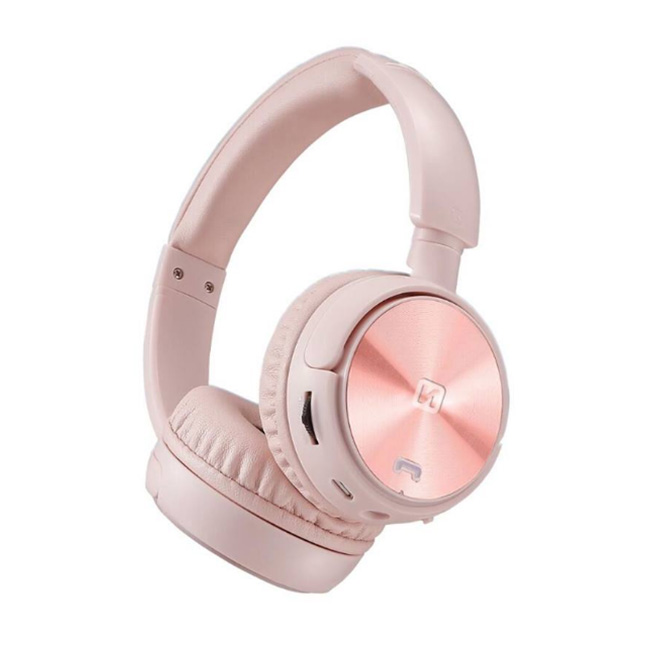 Swissten Wireless Stereo Headphones Trix, pink, použitý, záruka 12 měsíců