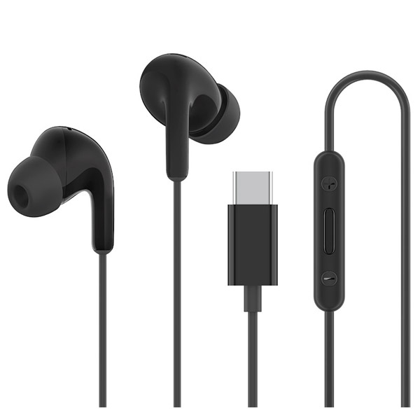 Xiaomi Type-C Earphones sluchátka, černé