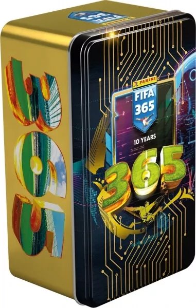 Panini FIFA 365 2024/2025 Adrenalyn plechová krabička hranatá