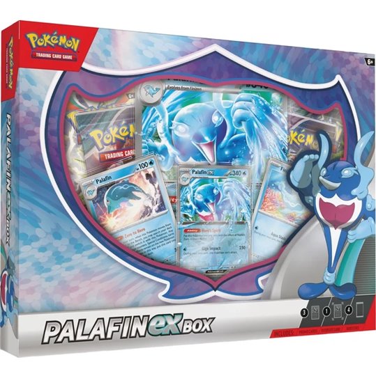 PKM Palafin ex Box (Pokémon), vystavený, záruka 21 měsíců