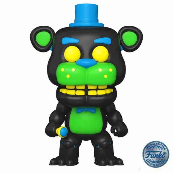 POP! Games: Freddy Fazbear Blacklight (Five Nights at Freddy's) Special Edition, použitý, záruka 12 měsíců