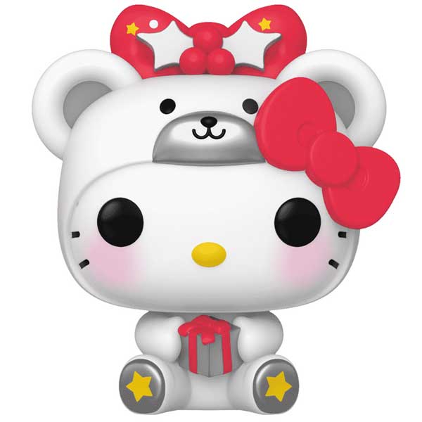 POP! Hello Kitty Polar Bear Metallic, vystavený, záruka 21 měsíců