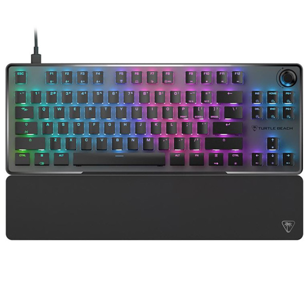 Turtle Beach herní mechanická klávesnice Vulcan II TKL Pro, Linear Sw. US, černá