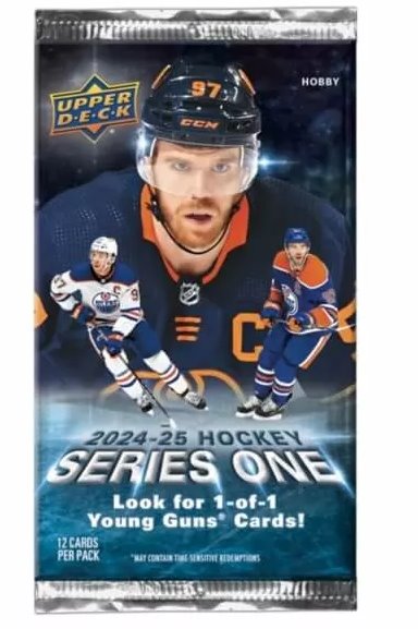 2024-25 Upper Deck Series 1 Hockey Hobby Balíček